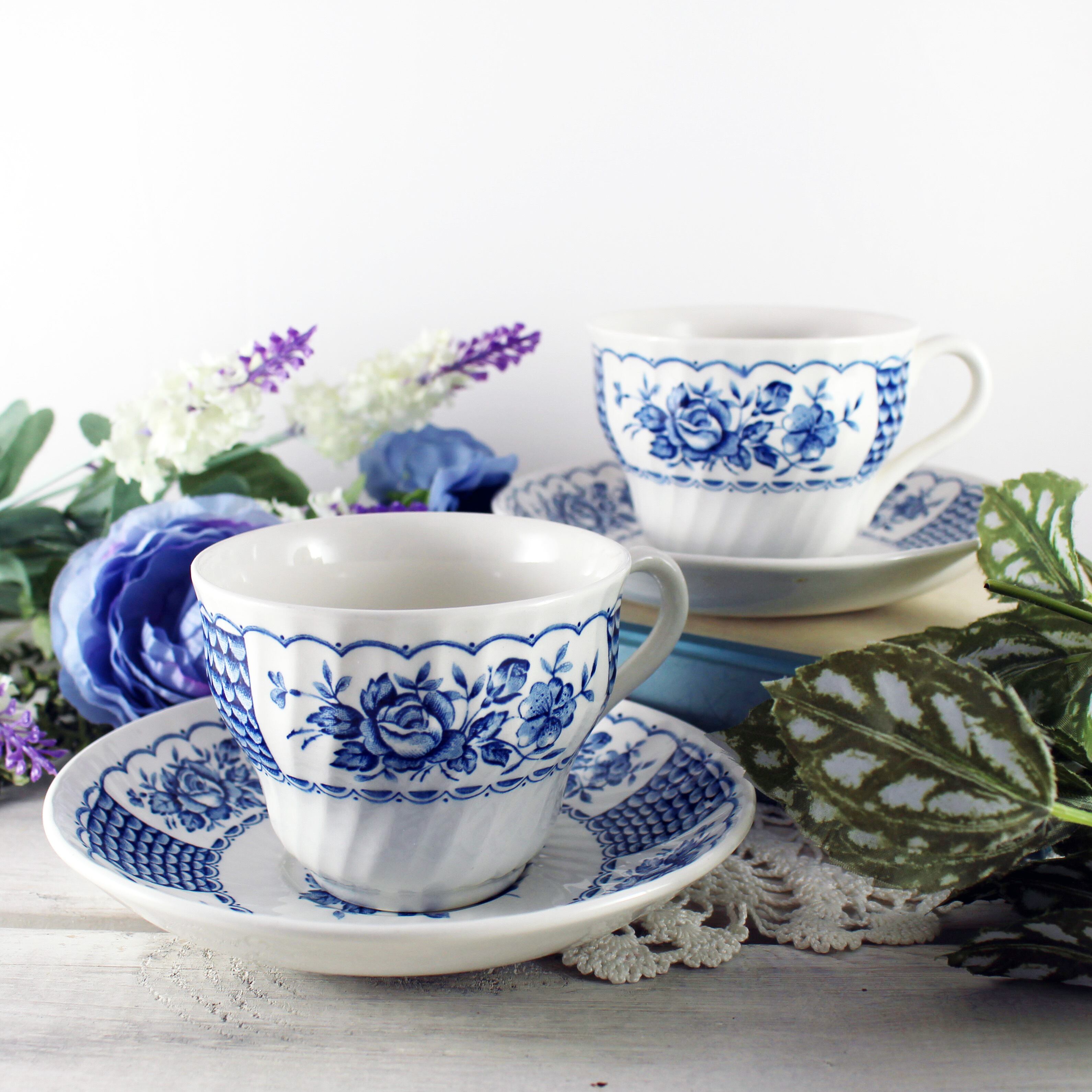 ヴィンテージ デルフト陶器 一輪挿し 花瓶 オランダ製 ハンドペイント