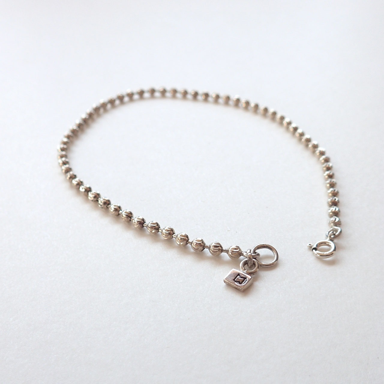 Facet Ball Chain Anklet（レディース）