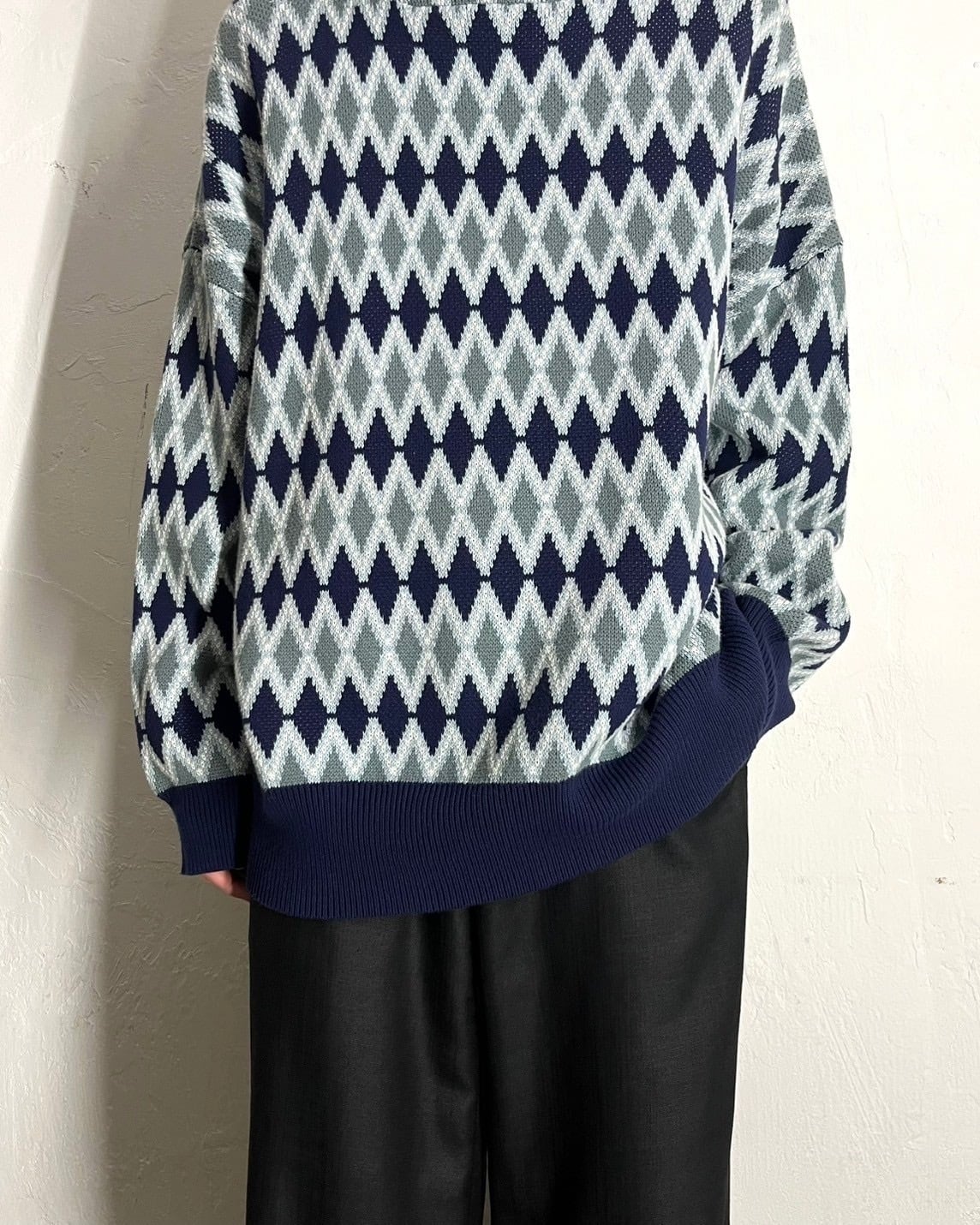 【新品】DAIRIKU 23AW ニット 23AW DAIRIKU Face Cover Knit Pullover | VOLAR