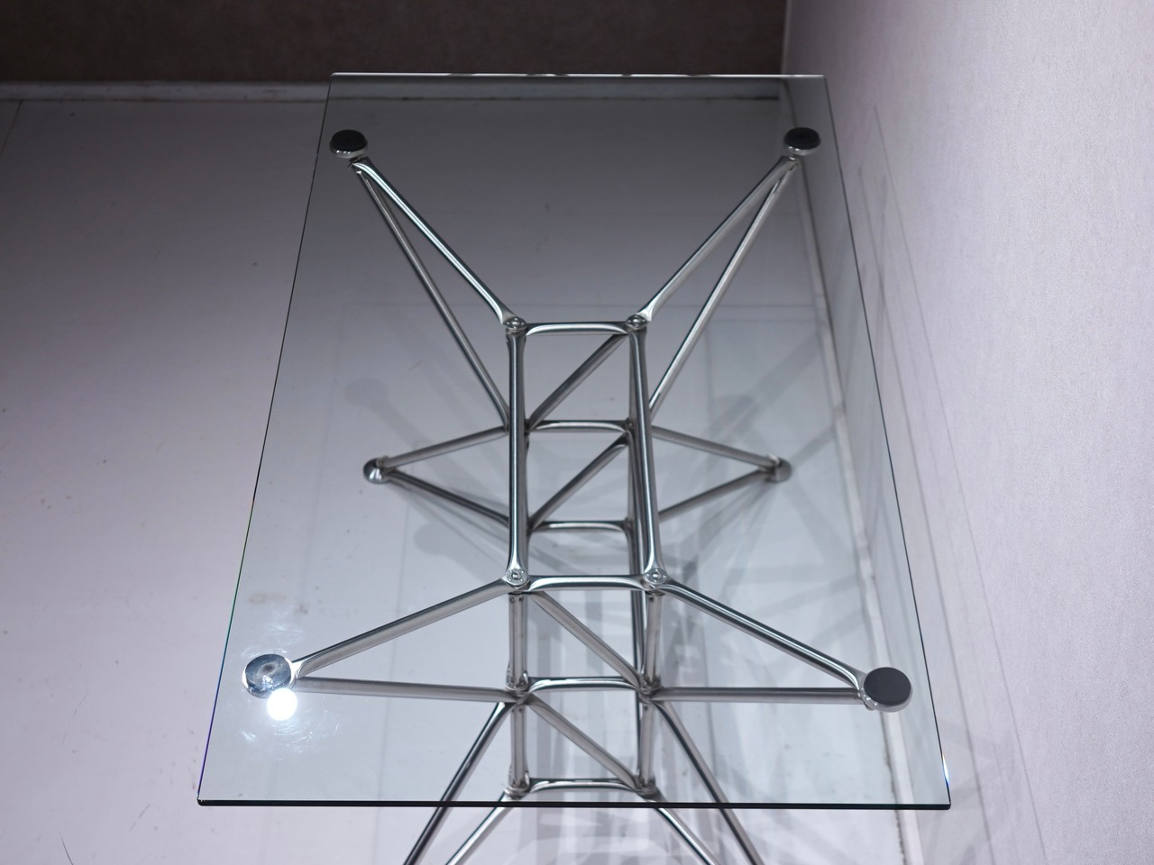 BISLEY / SYSTEM180 Tables Lunar / モダン 名作 ビスレー ルナーテーブル 美品 ダイニングテーブル デザイナーズ（vitra ハーマンミラー）