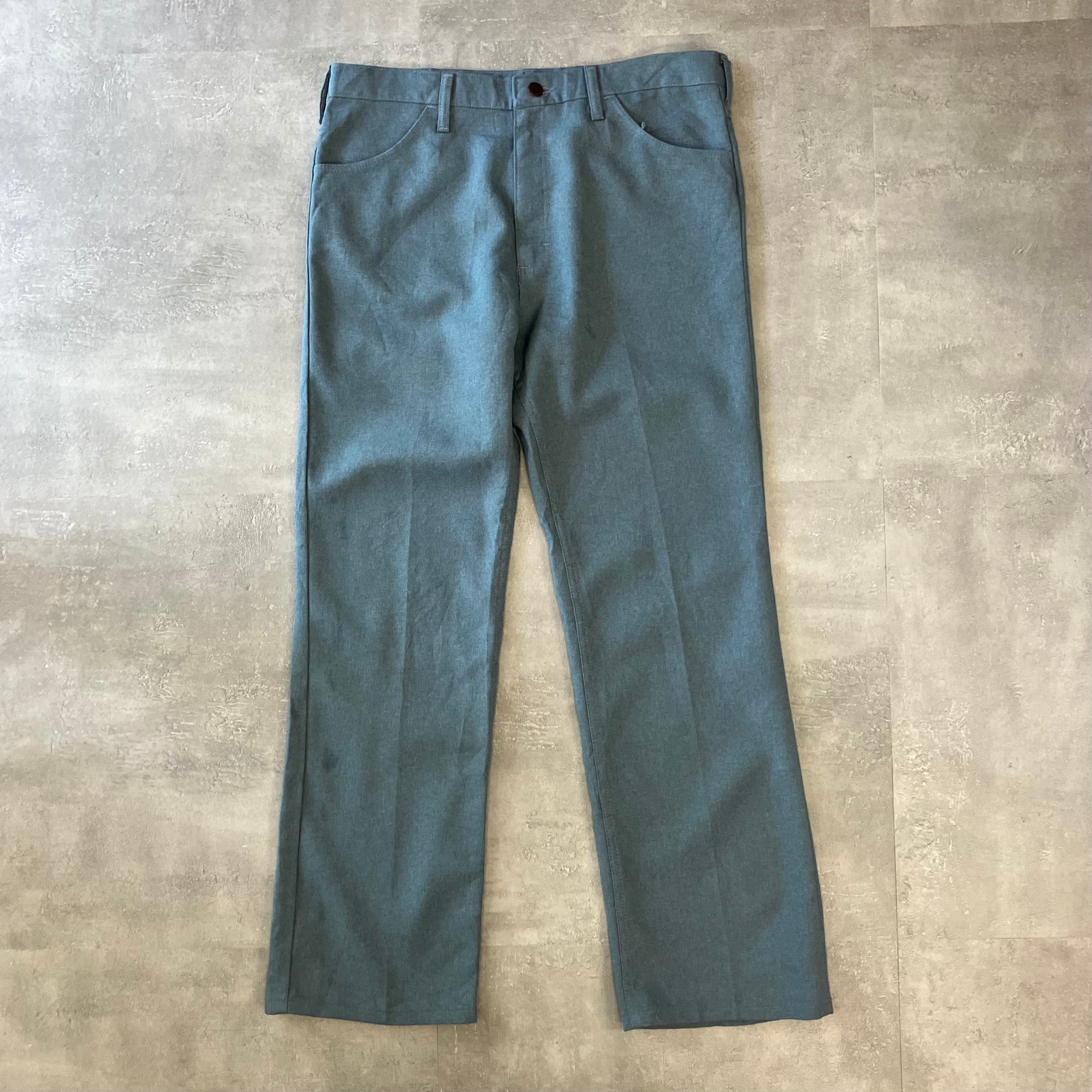 《実寸w34l30》Wrangler ラングラー 80s usa製 ランチャーパンツ 42talon No.2923
