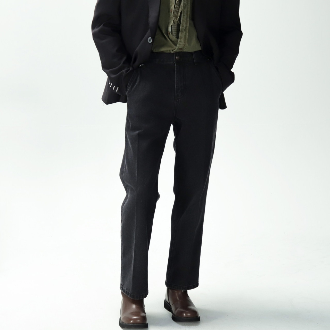 テーパードスラントポケットパンツ　TB1858・画像4