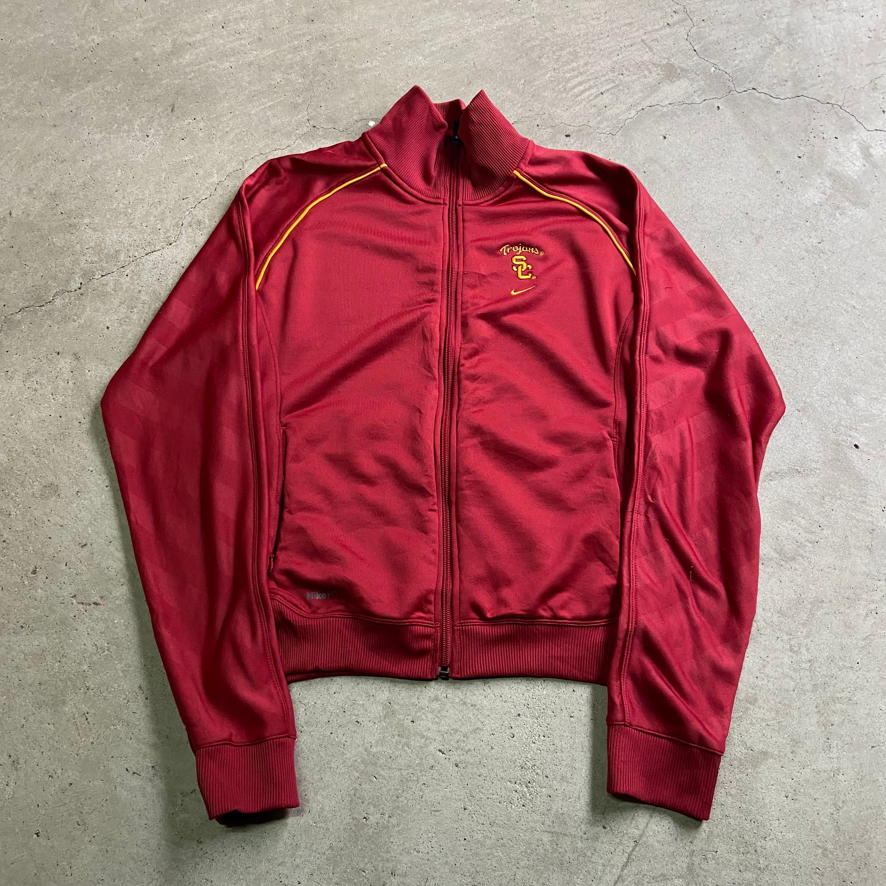 NIKE TEAM ナイキ スウォッシュ チームロゴ 刺繍 トラックジャケット