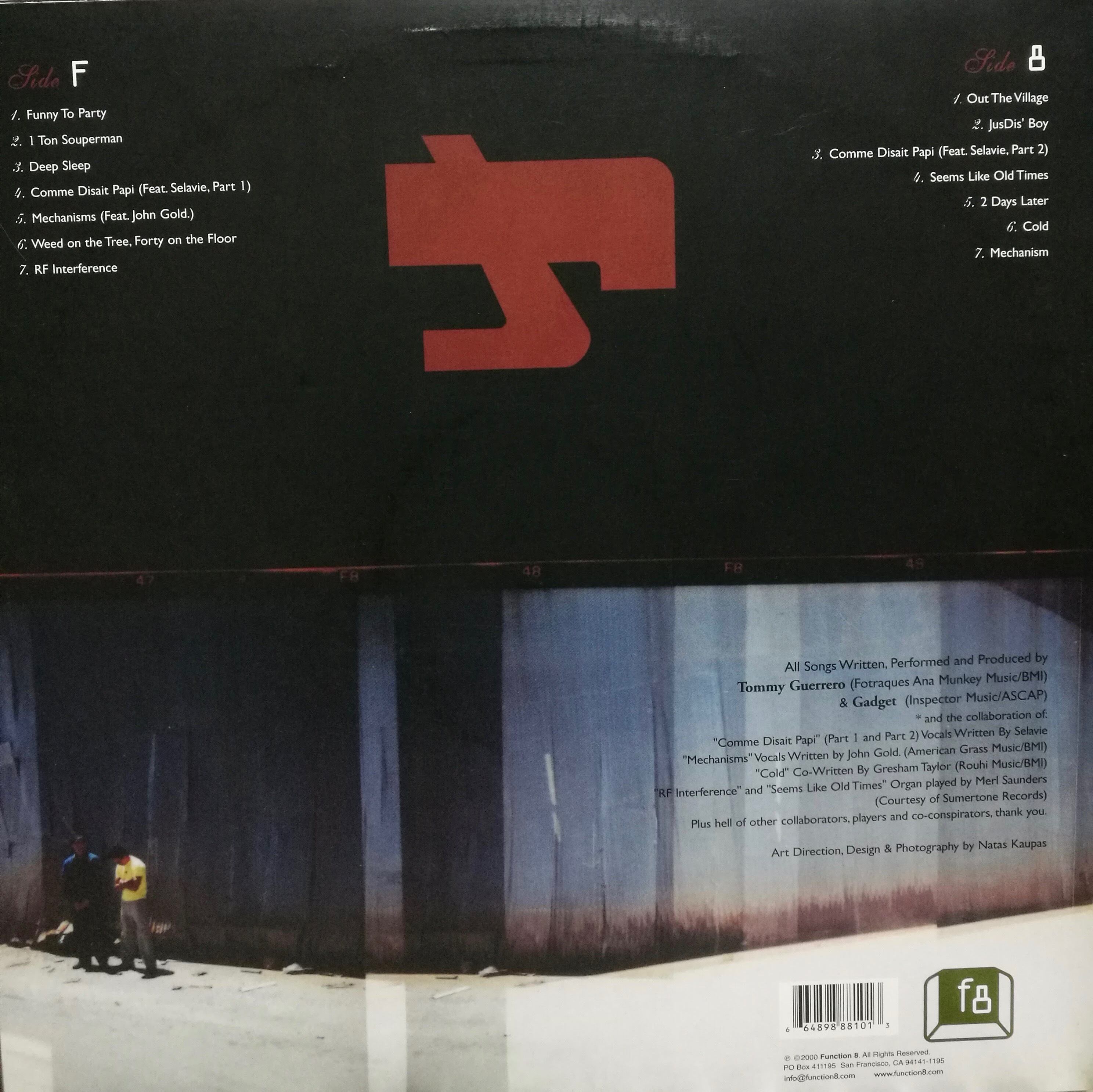 Tommy TOMMY GUERRERO & GADGET / HOY YEN ASS'N / LP Guerrero And