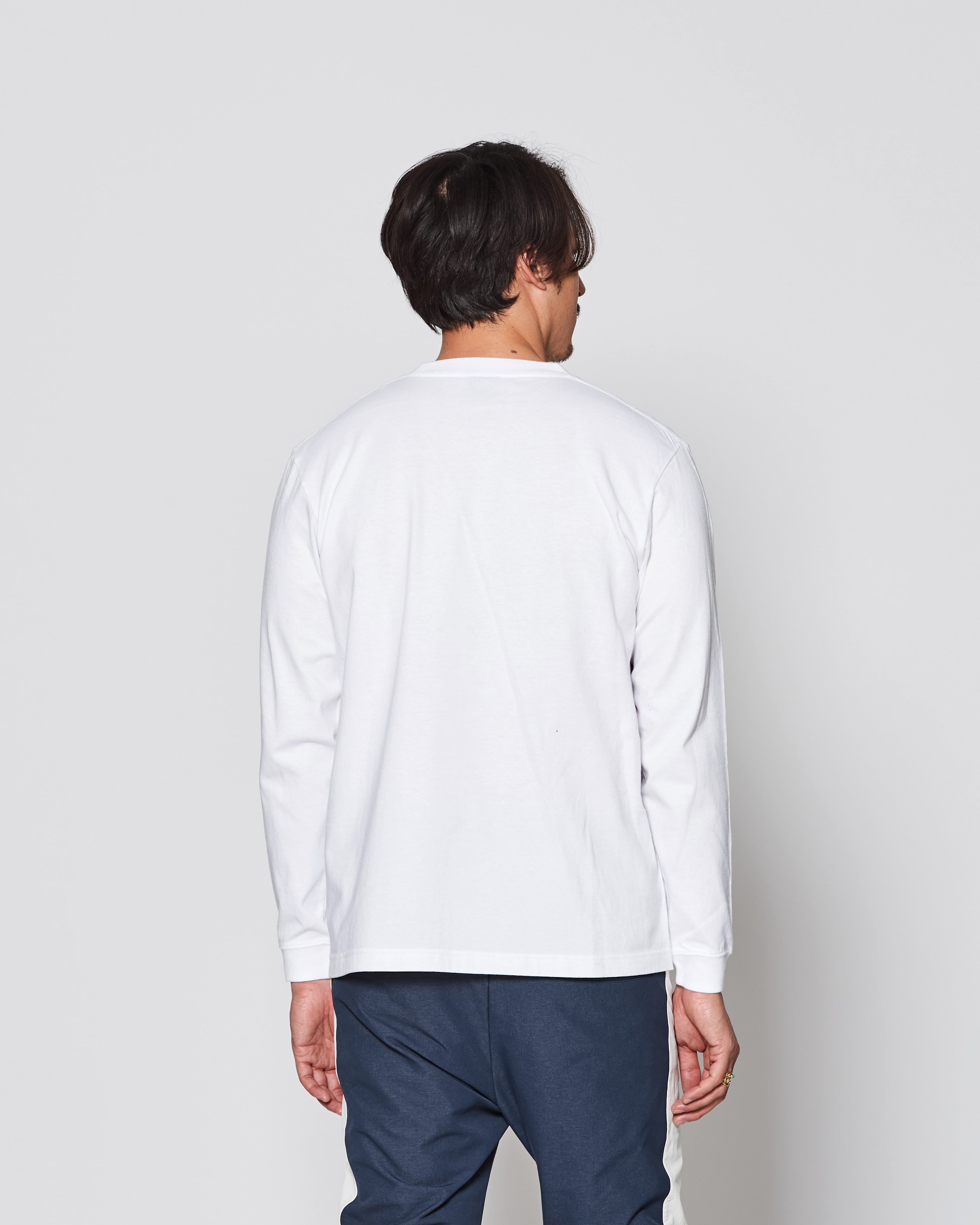 muta MARINE × ACANTHUS アンカーロゴ ロングスリーブTシャツ