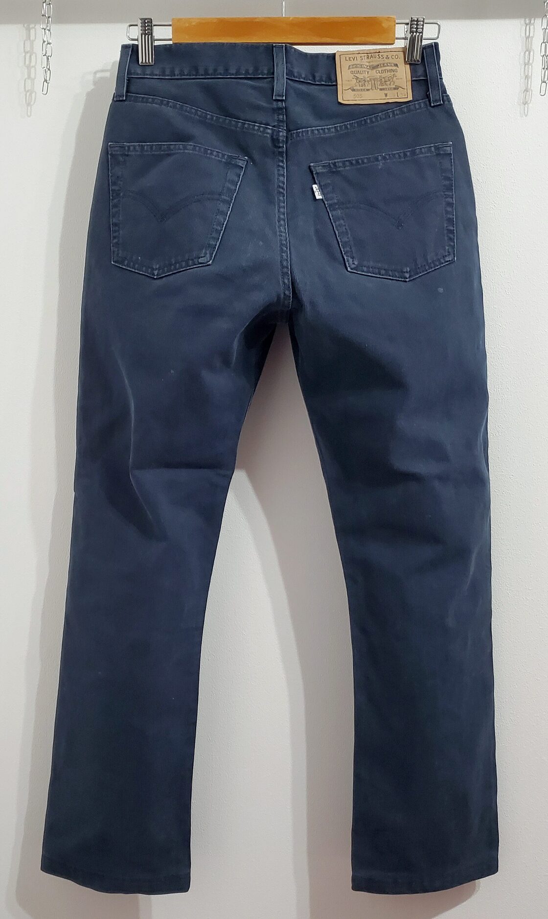 送料無料 Levis EURO リーバイス ユーロ□90s vintage Pique pants 505  