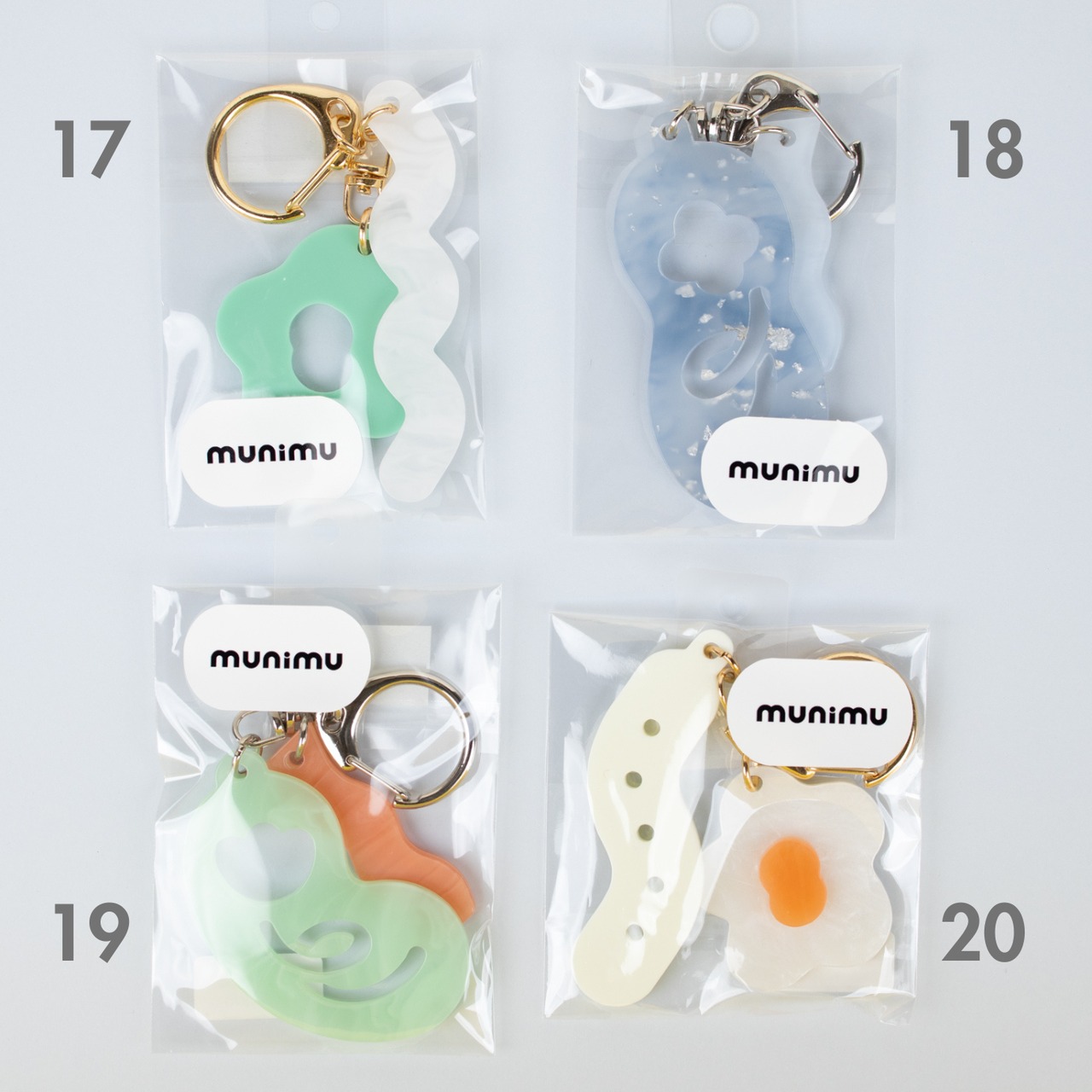 < munimu ／ しをり > アクリルキーホルダー