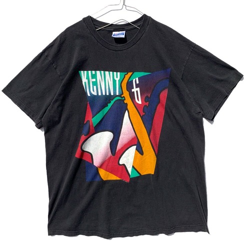 Kenny G [KENNY-G] Vintage Print T-shirt [1990s] Vintage Tour T-Shirt