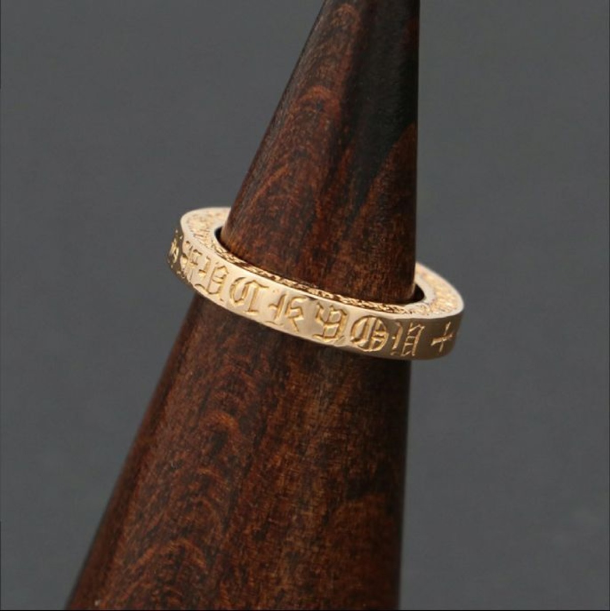 CHROME HEARTS クロムハーツ 22K スペーサーリング 3mm CH FUCK YOU 