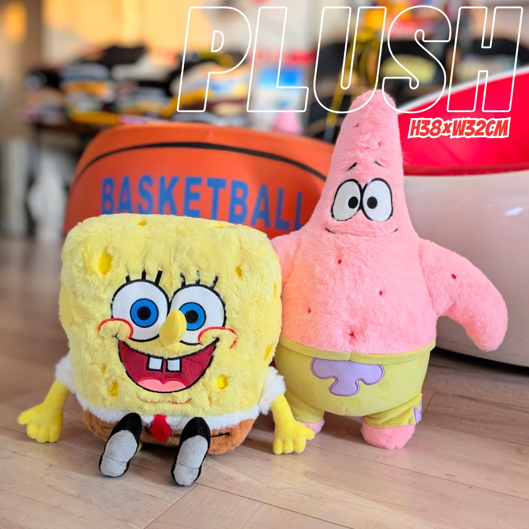 SpongeBob SquarePants ぬいぐるみ 6種セットスポンジボブ 【公式通販】