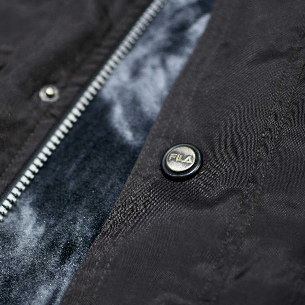 FILA design nylon fleece jacket