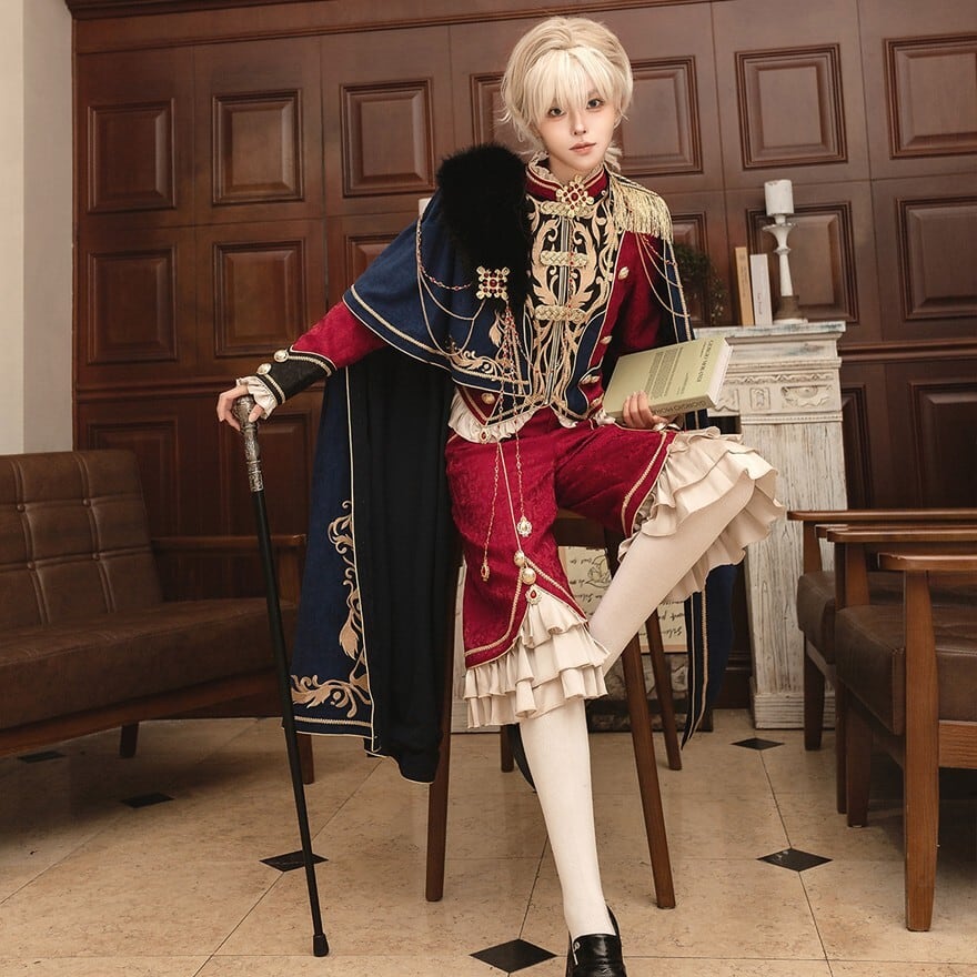 ゴスロリ通販 With U セットアップ 3点セット 皇子系ロリィタ 王子