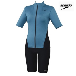 スピードフィットネスセパレート水着[レディース]SFW32501ショートスリーブウェイビーセパ