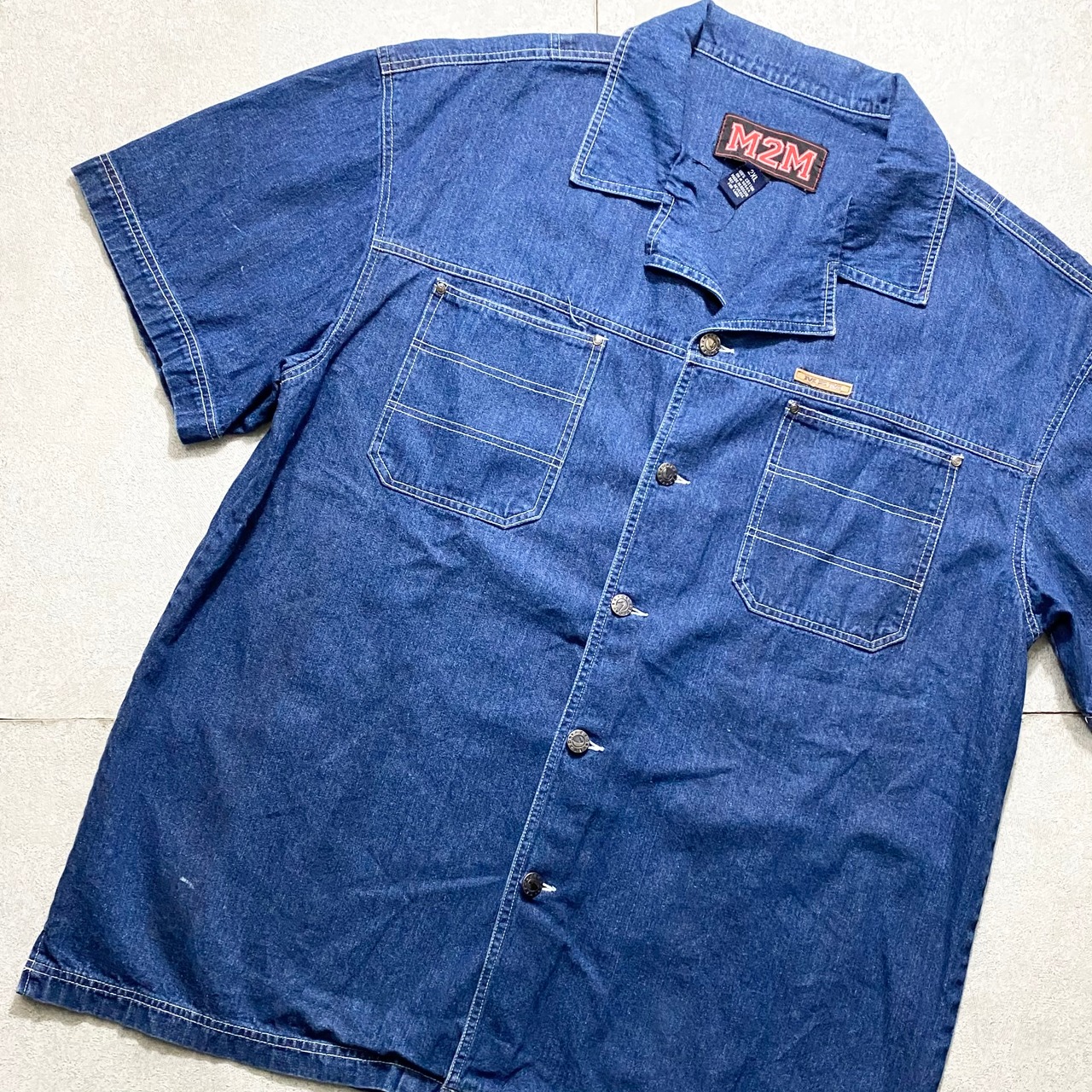 old S/S denim shirt