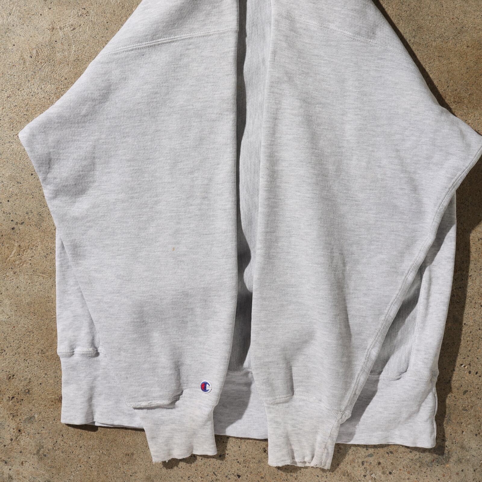 90s XL リバースウィーブ グレー チャンピオン スウェット 