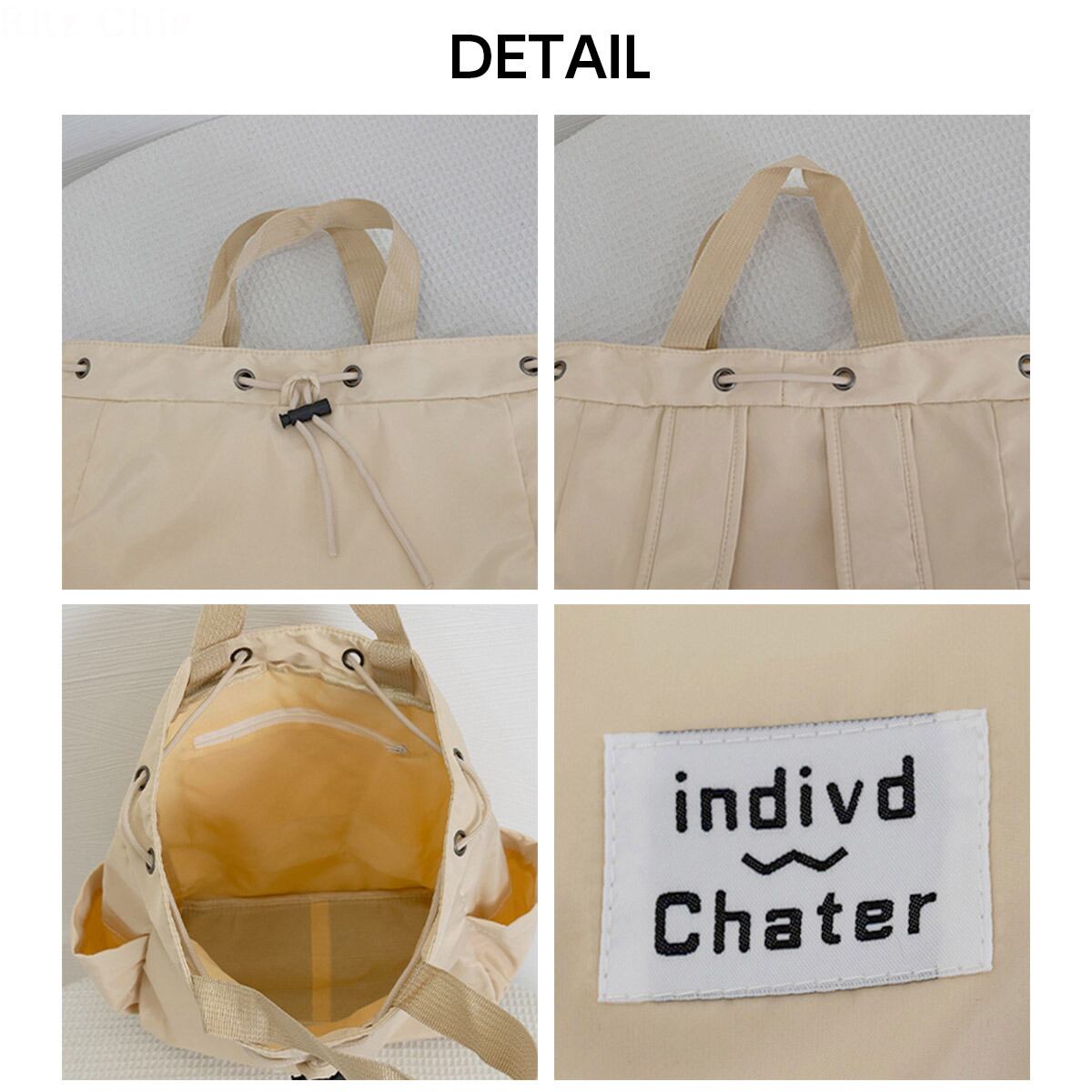 ナイロンバッグ 2way リュック トート 大容量 バッグ レディース 韓国 おしゃれ 大人 カジュアル 巾着トート かわいい 通勤 通学 軽量 A4 大人可愛い 大人女子