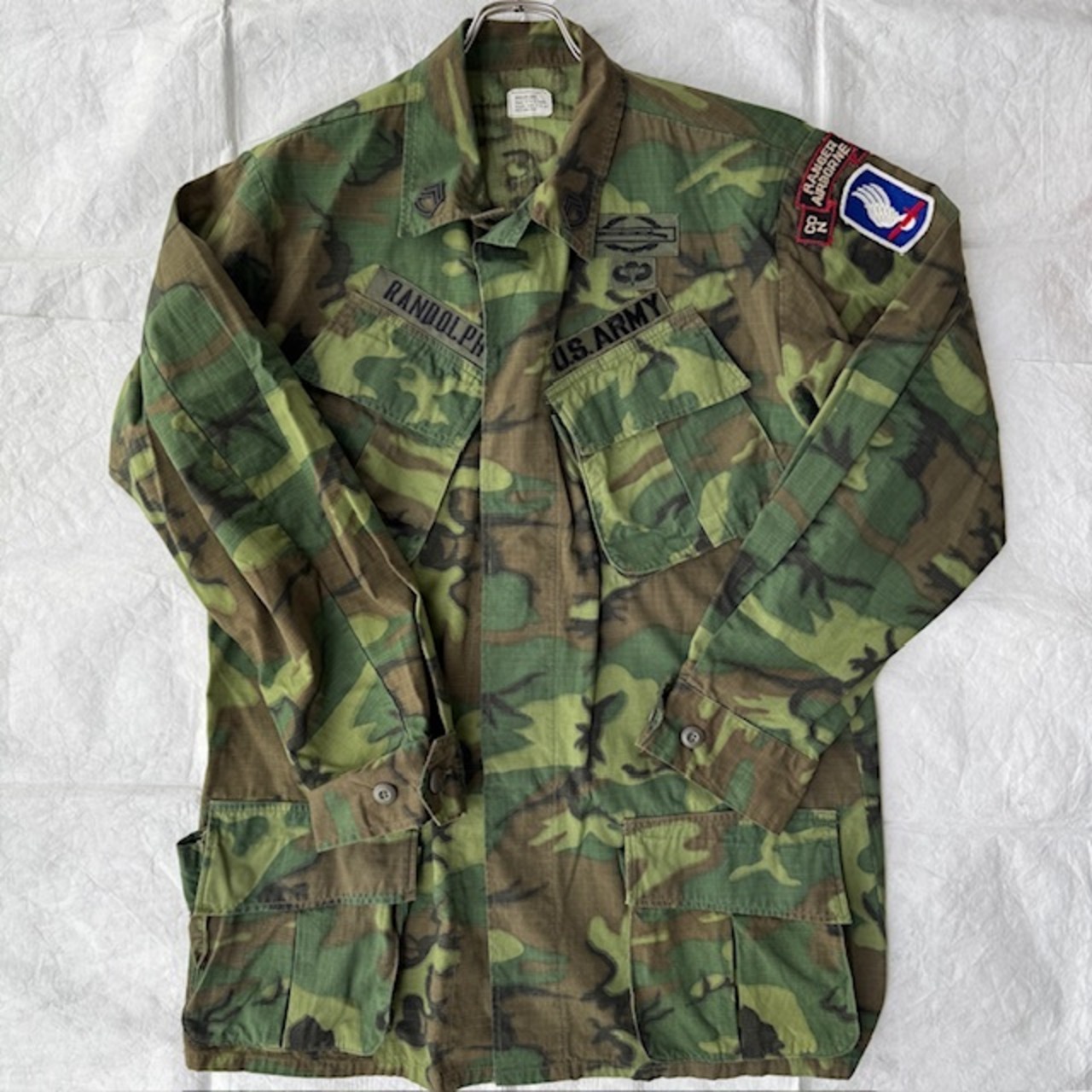 Jungle Fatigue Jacket 70s リーフカモ 画像15
