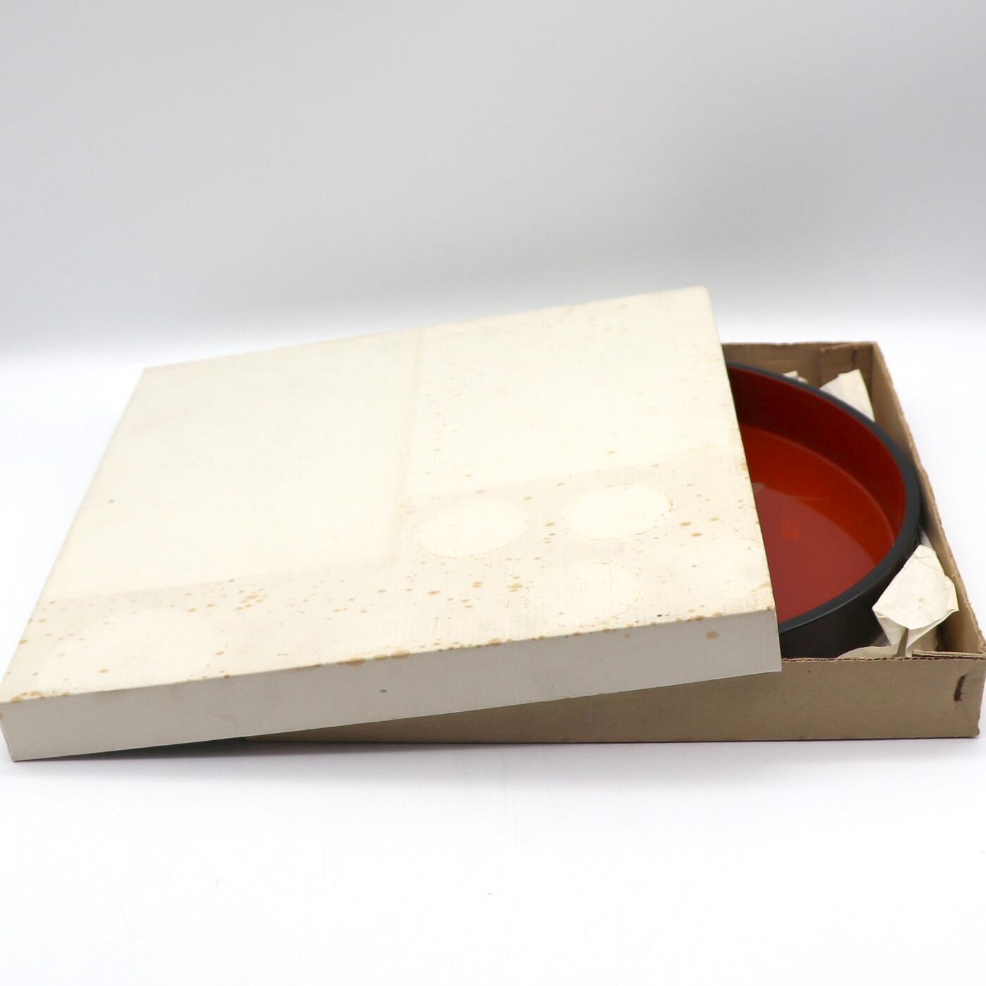 漆器お盆・丸盆・本金蒔絵・No.210529-18・梱包サイズ80 | リサイクル