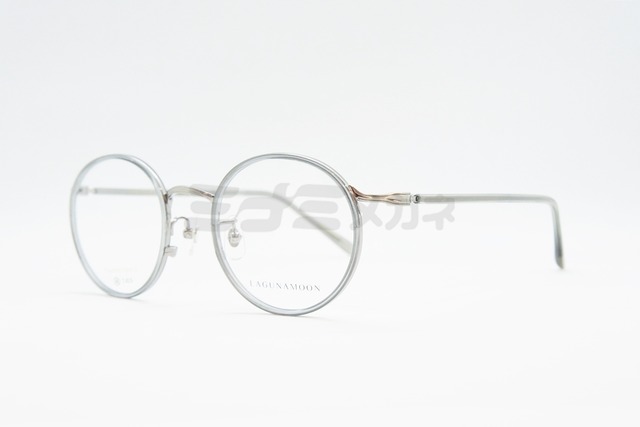 LAGUNAMOON メガネ LM-1050 Col.3 ラウンド セル巻き ラグナムーン 正規品-2枚目