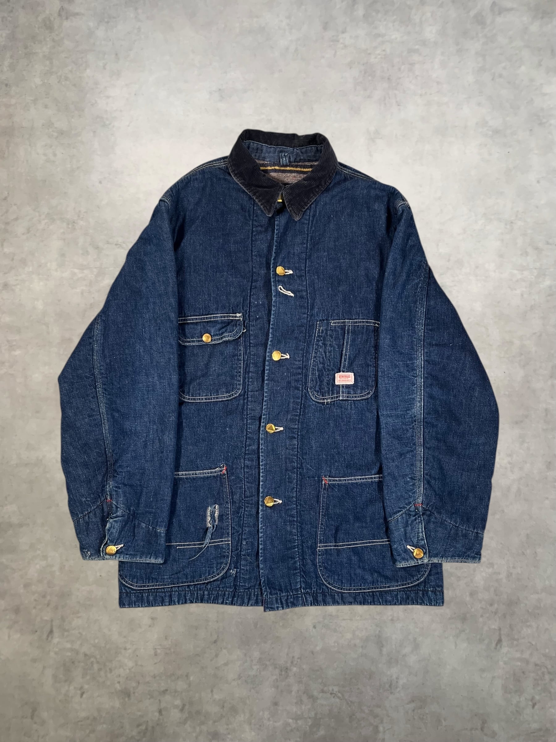 60's “HERCULES” Blanket Lining Denim Coverall | RENGA CLOTHING STORE