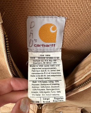 -Carhartt- Vintage 00s L/Regular Active Jacket made in USA
