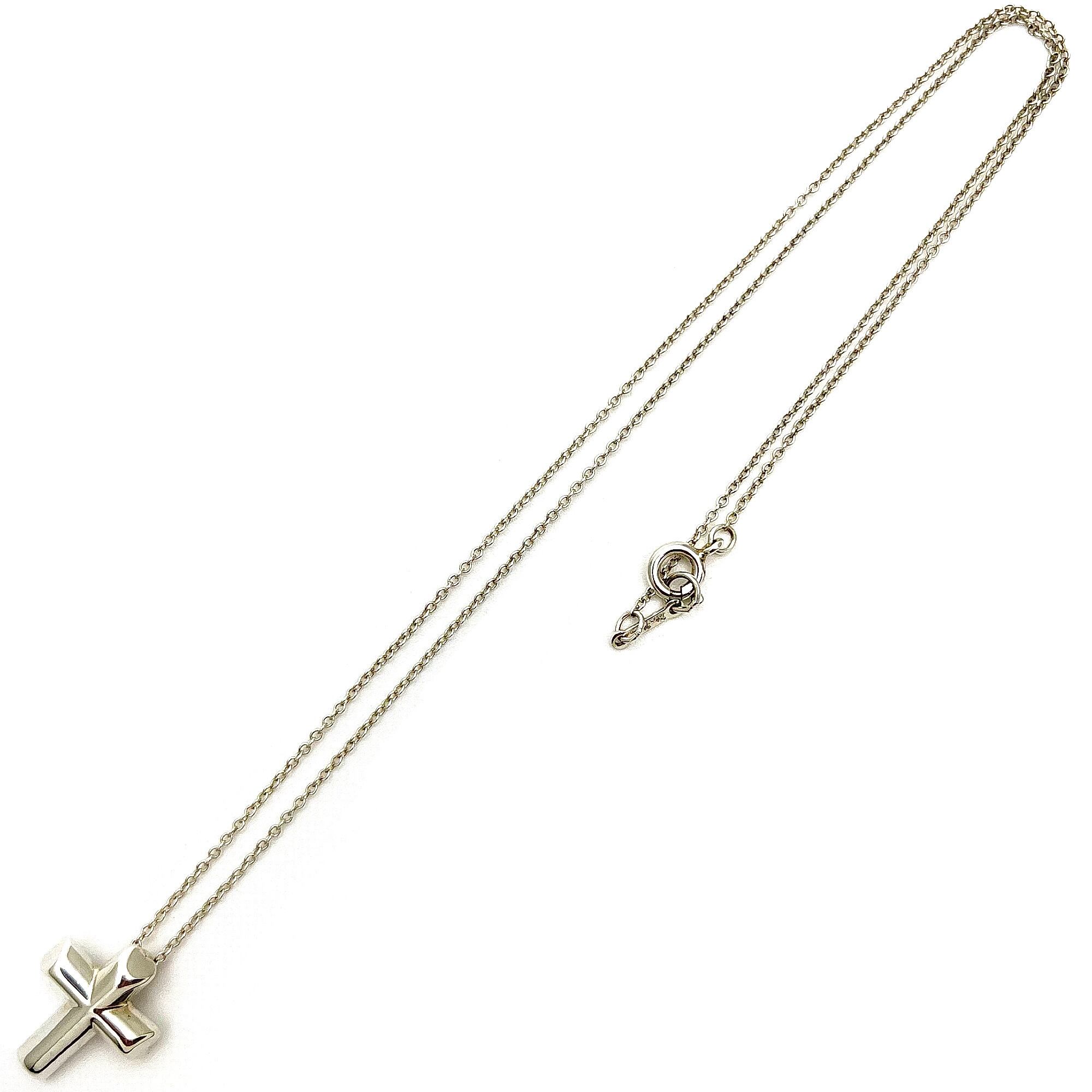 TIFFANY&Co. Tiffany ティファニー ネックレス テンダネスハートクロス 