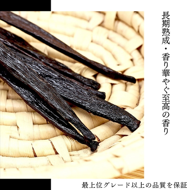 【本数多いほど1本価格がお得!】【ブルボン種・サイズだけ訳あり・ 12cm以上・バニラビーンズ・3本】