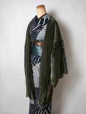 【即納品】Rumi Rock羽織　オーロラ　ゴールド　[ B1019 B1031]