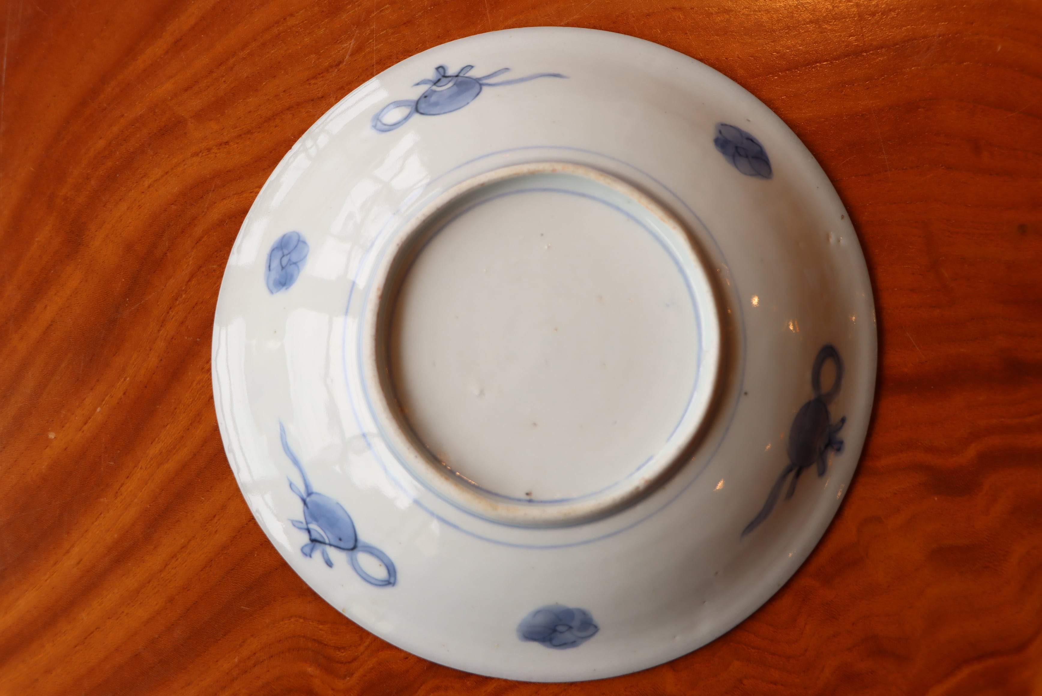 伊万里焼 色絵 鹿紅葉文 中皿 五寸 | (有)新原美術