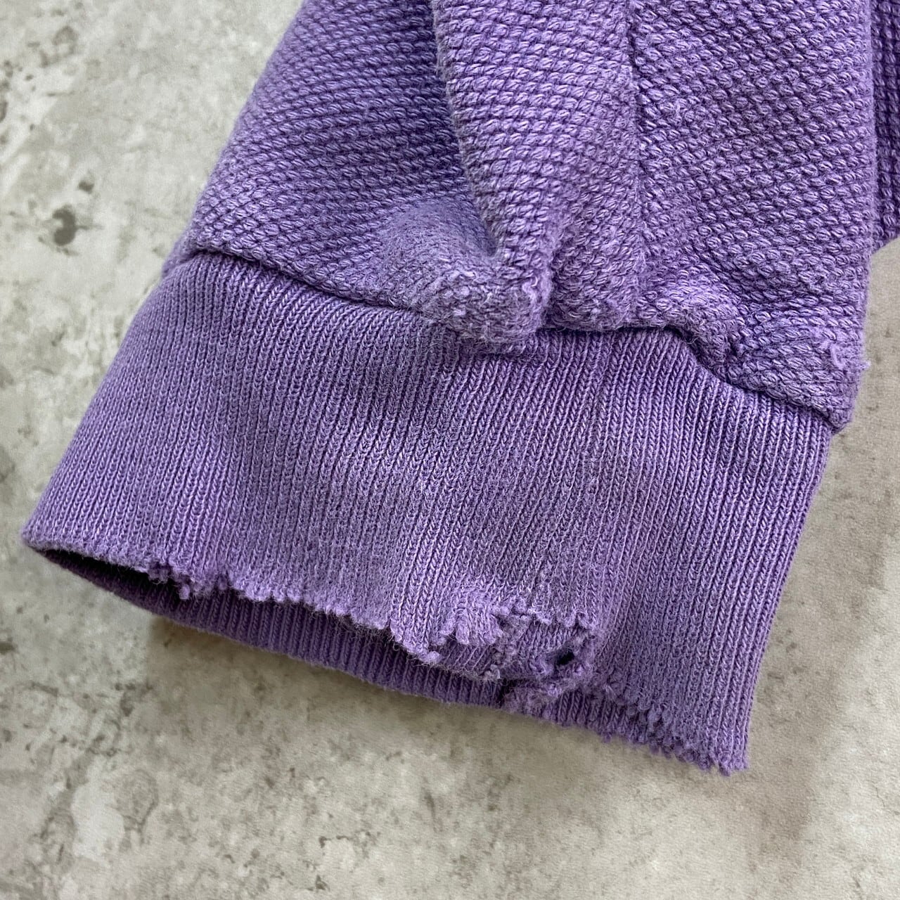 90年代 USA製 LANDS'END ランズエンド 鹿の子スウェットシャツ