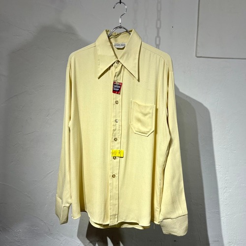 70s ZONE ONE Rayon Shirt "Deadstock" USA製