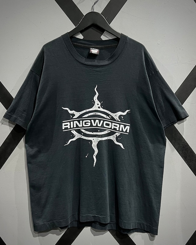 【X VINTAGE】90’s “RINGWORM” Vintage Loose T-Shirt