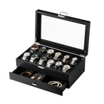 ジュエリーボックス アクセサリーボックス 大きめ アクセサリー入れ アクセサリー 収納ケース 収納ボックス 可愛い おしゃれ 2段 時計