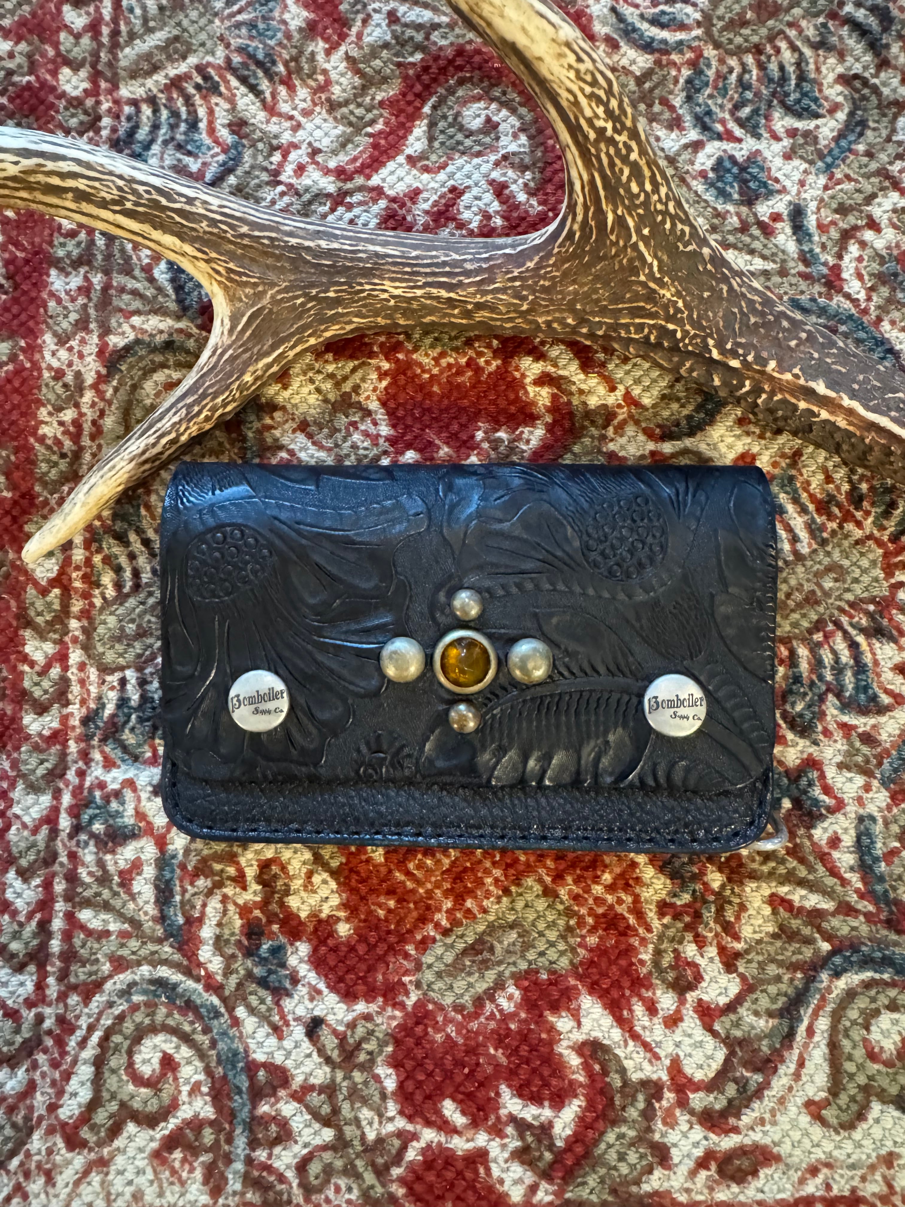 BOMBOILER ボムボイラー　ツールバック　フリンジ BOMBOILER CUSTOM LEATHER