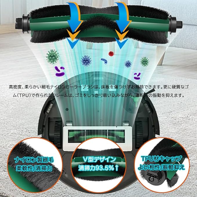 フィルター、ブラシ交換済み】iRobotルンバi7 消耗部品付き | ヤマダ