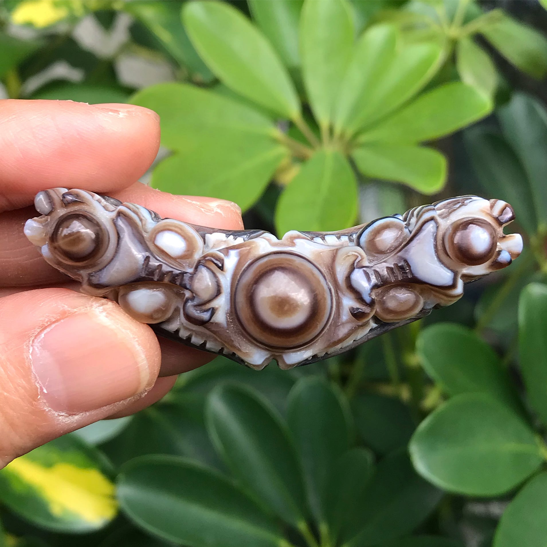 ありあ瑪瑙　九紫離火天珠　1-68 ありあ様専用瑪瑙 九紫離火天珠 1-68 限定品】ラベンダー瑪瑙