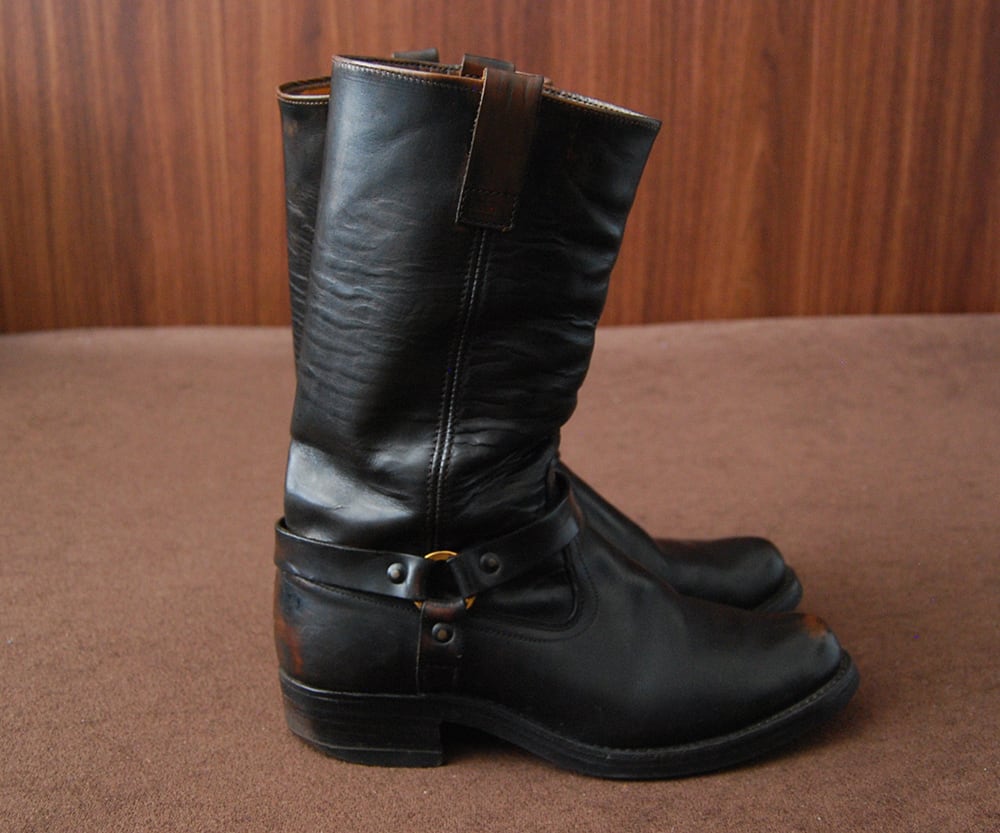 60s Vintage Motorcycle Boots 9E | SECOND TIME GLORY | ヴィンテージ