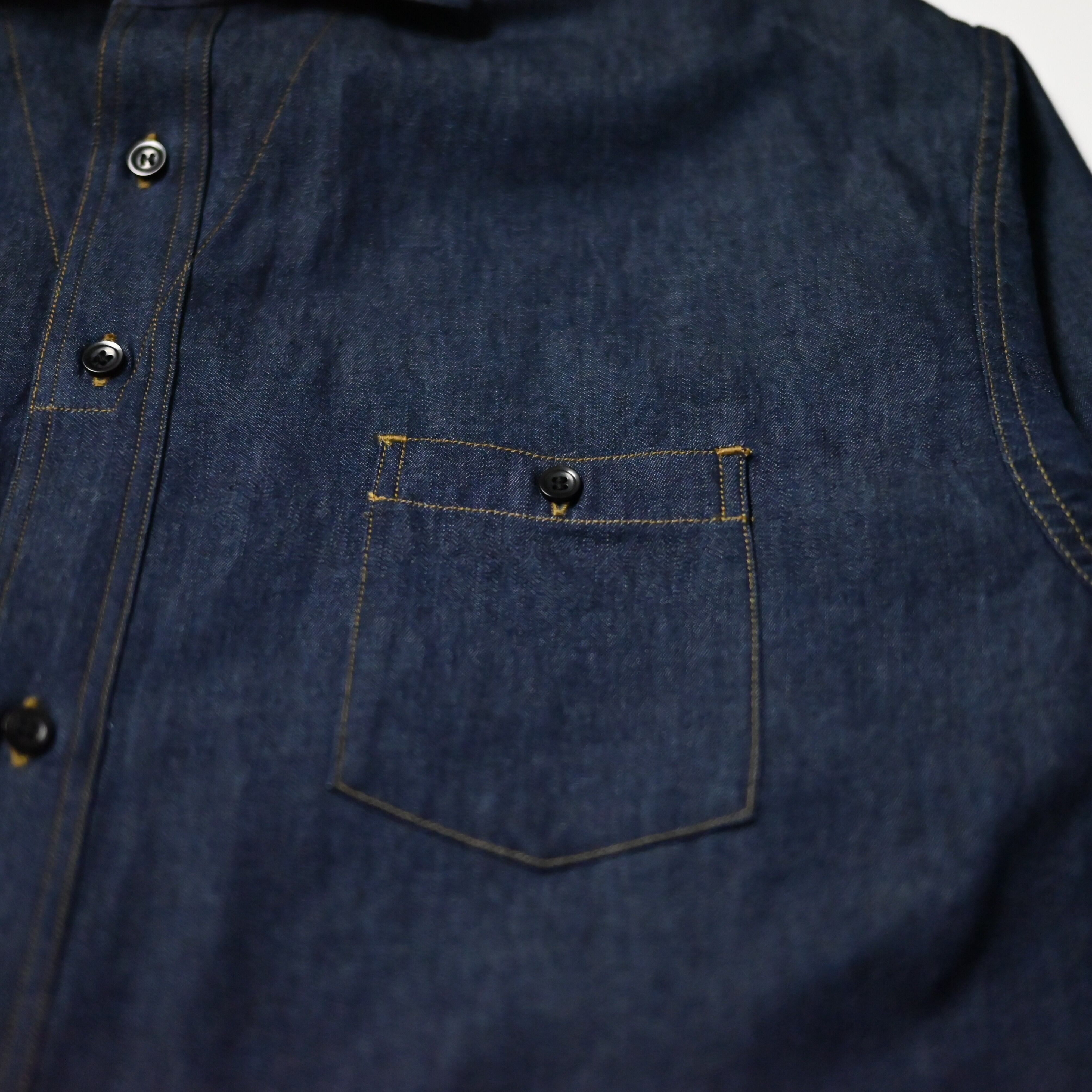 OLD JOE / CAMP COLLAR MARINE SHIRTS (Long-Sleeve) | GANKO