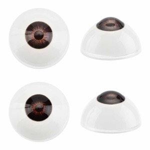 【特価処分】PH PandaHall ドール目 32mm ドールメイキング 4個セット 人形目 半円立体 ぬいぐるみ目 ラスチックアイ 人形 目玉 ハンドメイド 粘土細工 クラフト 手芸パーツ 手作り 材料