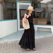 Flammé Tiered Skirt F0655