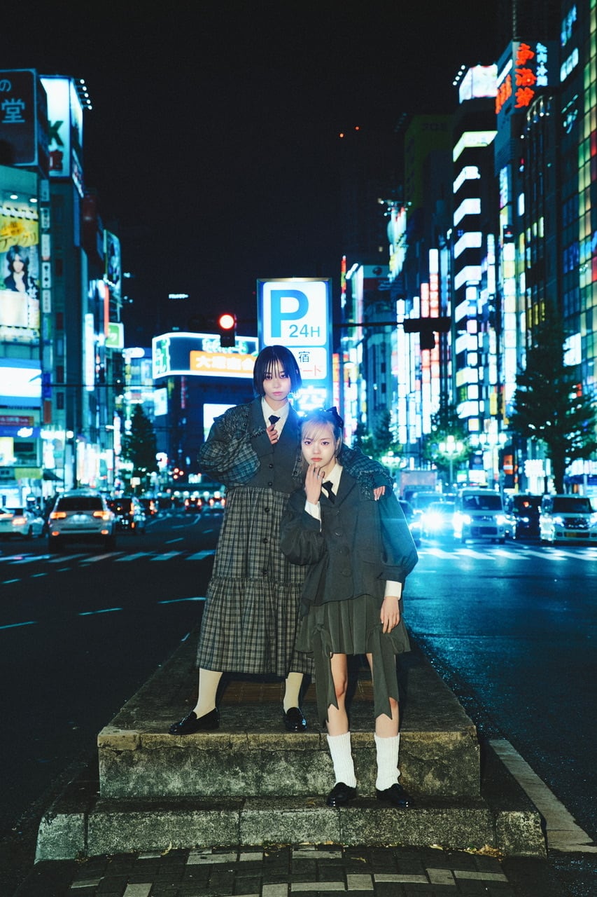 パフスリーブジャケット RED