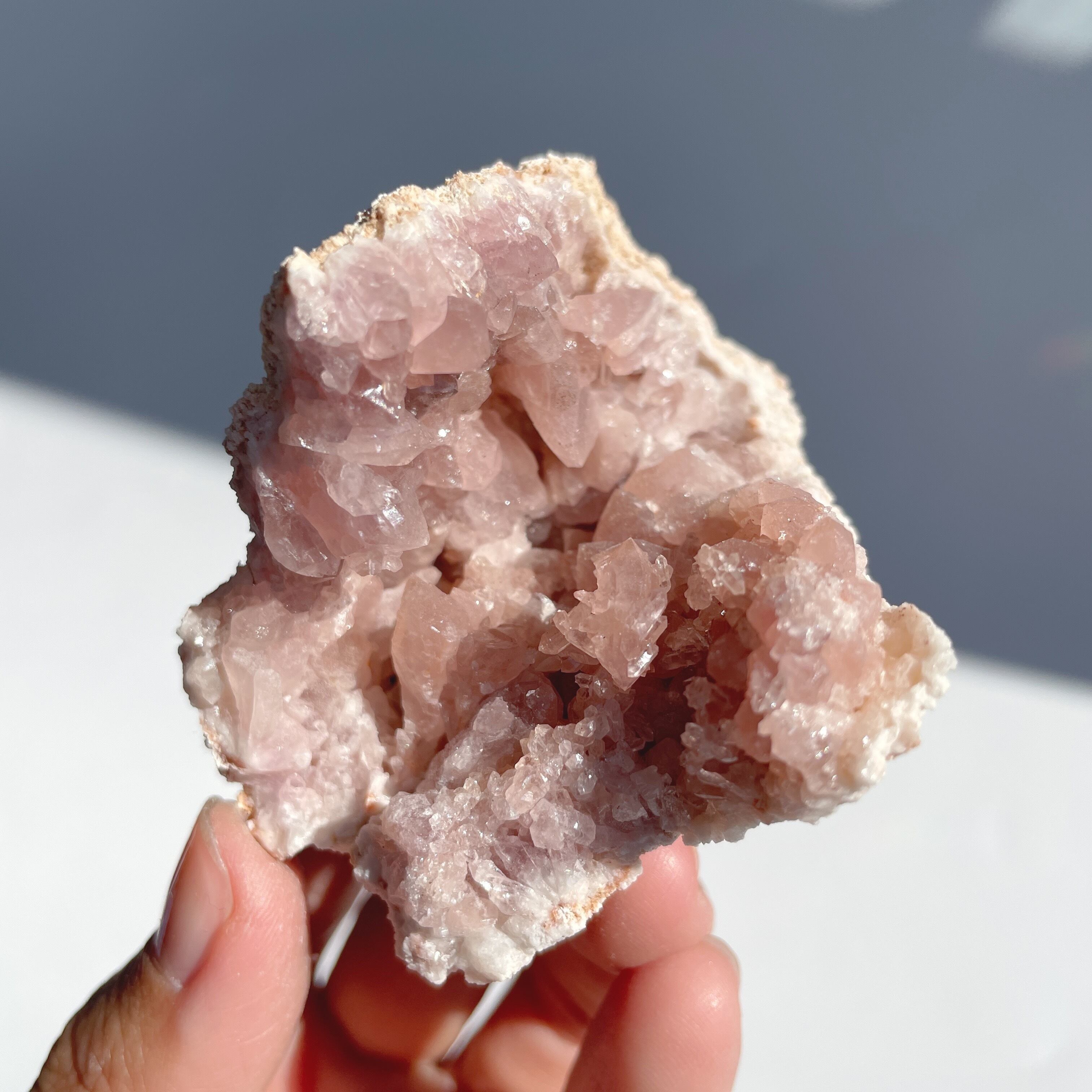ピンクアメジスト原石／ジオード 03◇ Pink Amethyst Geode◇天然石