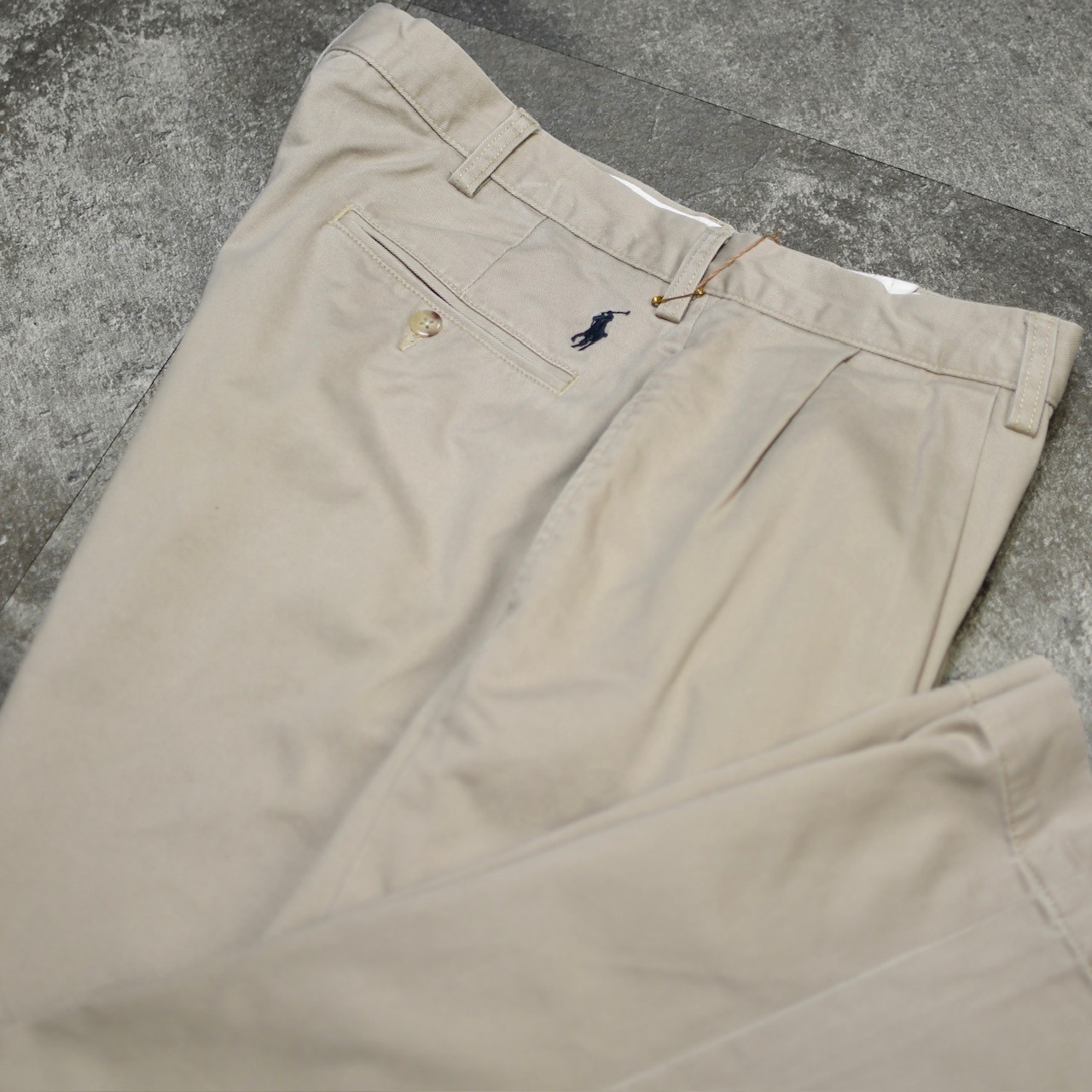 POLO RALPH LAUREN ETHAN PANT 2tuck chino pants