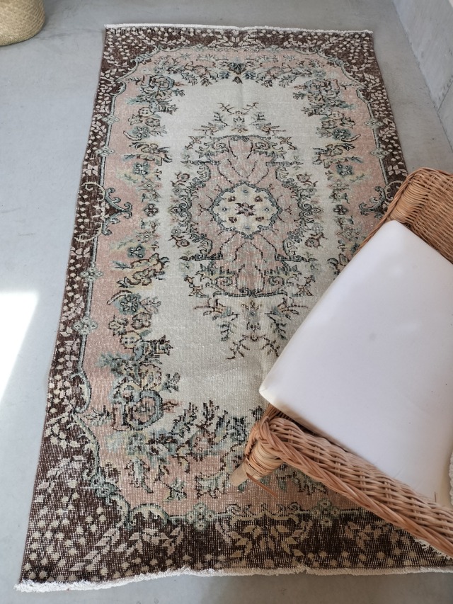 Turkish rug 210✕113cm No.383