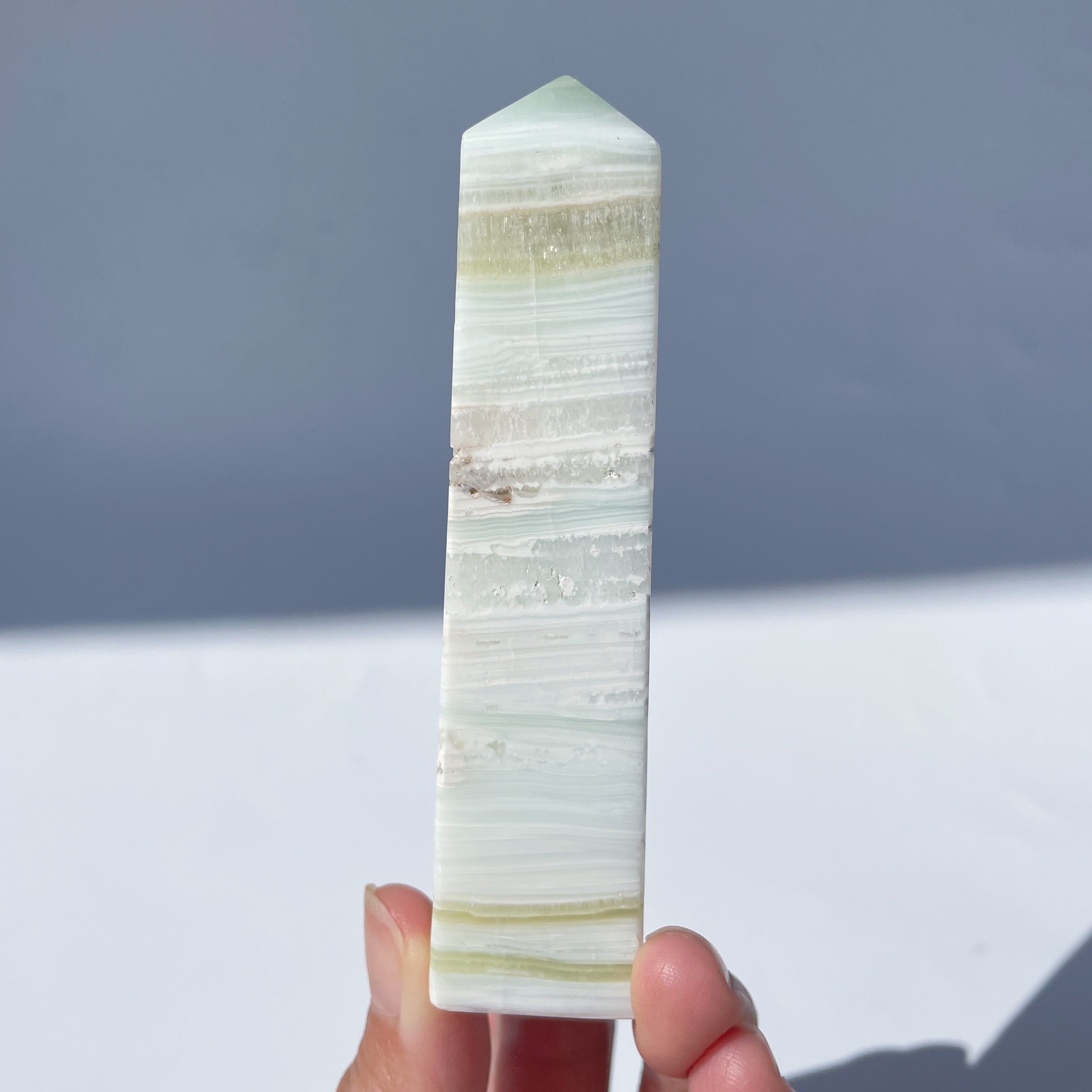 blue aragonite 天然石　タワー 高品質】ブルーアラゴナイト タワー12◇Blue Aragonite◇天然石