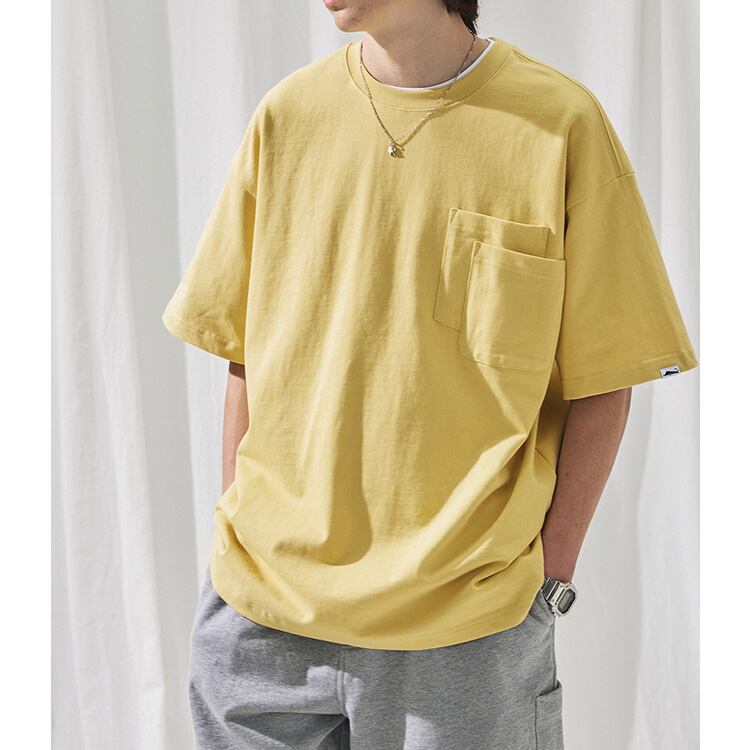 ★HEAVY WEIGHT DROPPED SHOULDER HALF SLEEVES　　　A0482