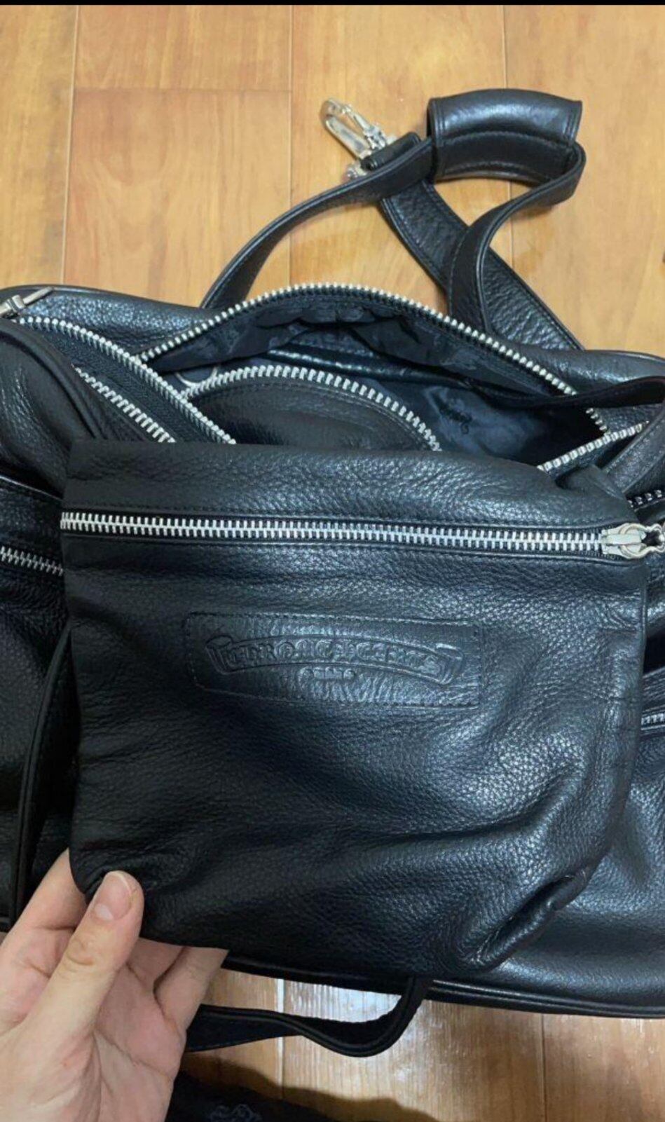 CHROME HEARTS クロムハーツ レザーバッグ ボストンバッグ