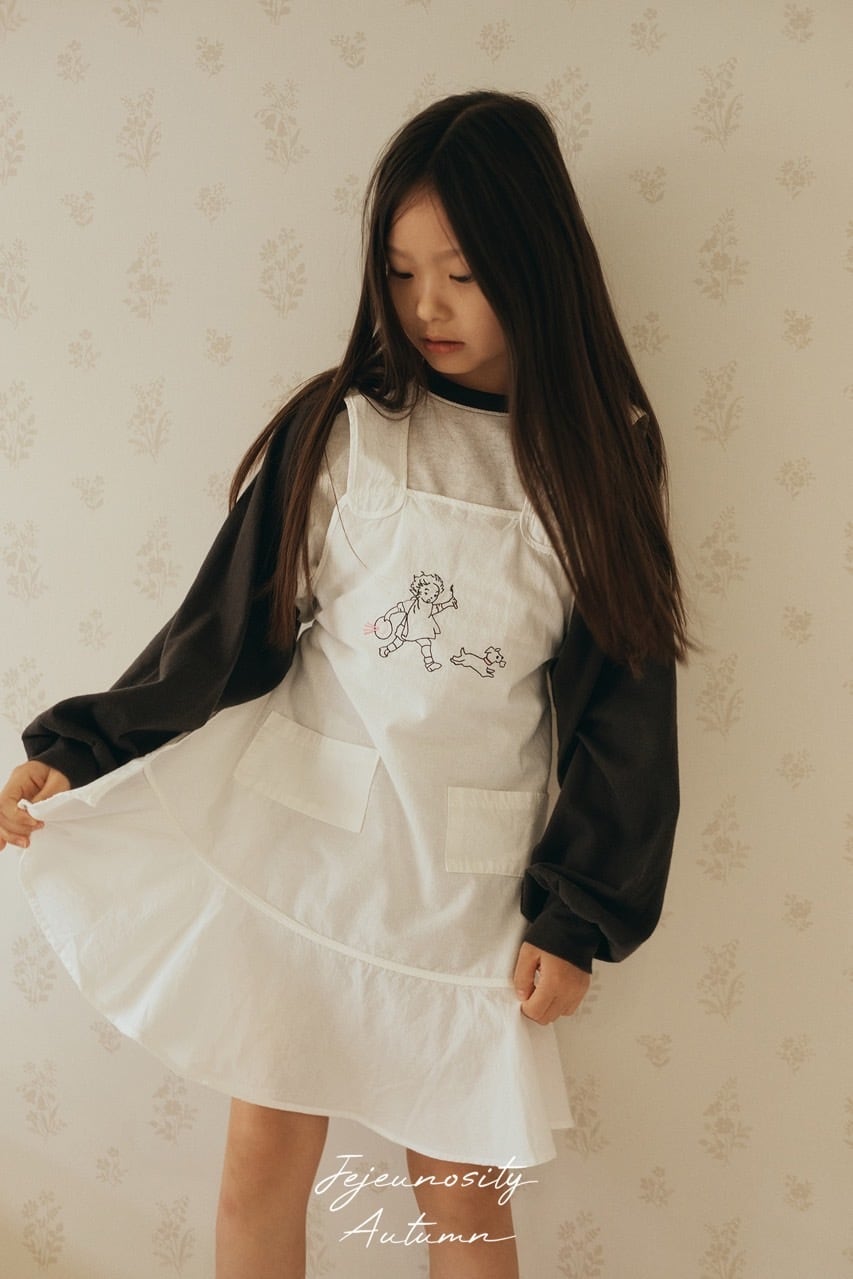 Sold out»«ジュニアサイズあり»«jejeunosity» エプロンワンピース