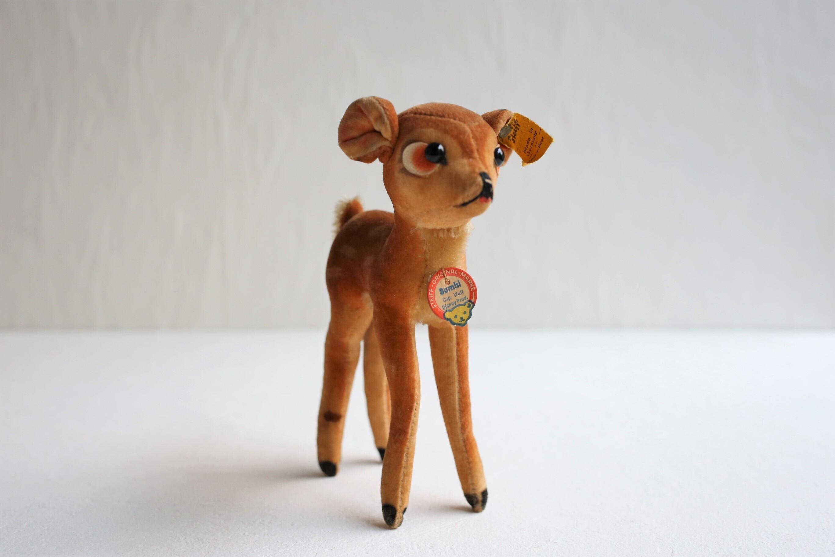 ドイツ ヴィンテージ Steiff シュタイフ『Bambi Disney 14cmサイズ』 N-00377