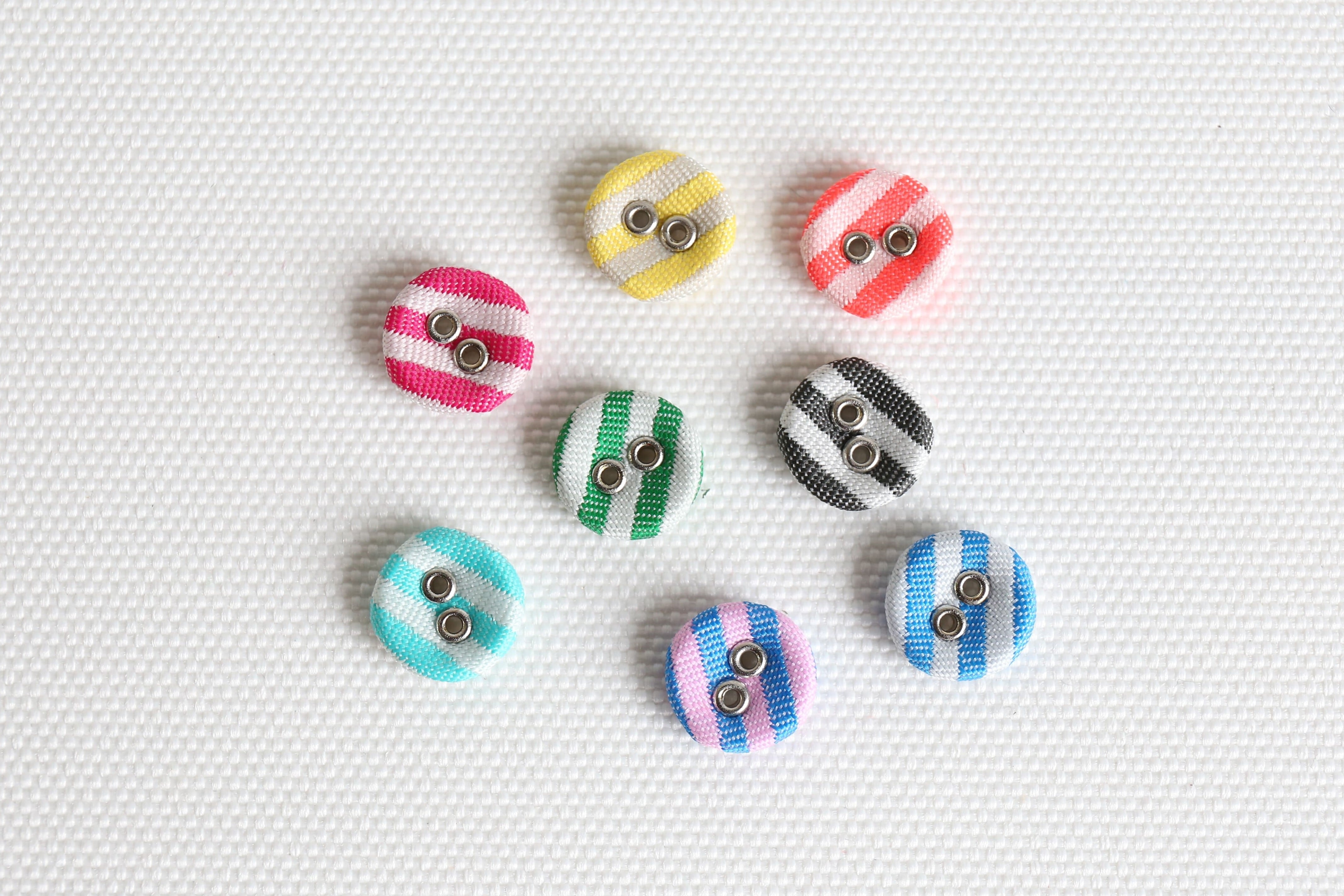 二つ穴くるみボタン 二穴 12mm 10mm（MiSuZuYa レピヤンリボンコラボ